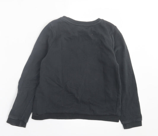 H&M Girls Grey Cotton Pullover Sweatshirt Size 9-10 Years Pullover - Peppa pig