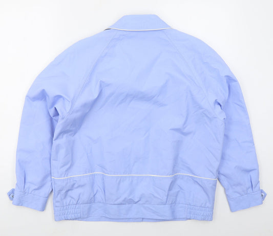 Berkertex Womens Blue Jacket Size 10 Zip
