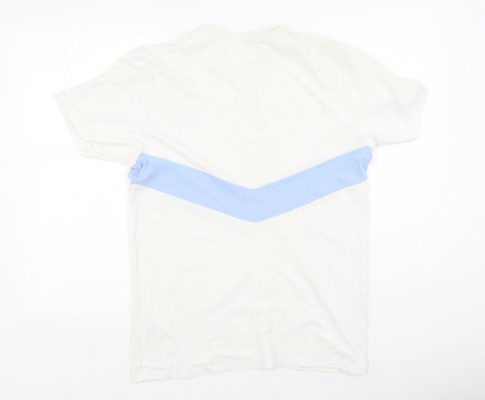 NEXT Mens Multicoloured Cotton T-Shirt Size M Round Neck