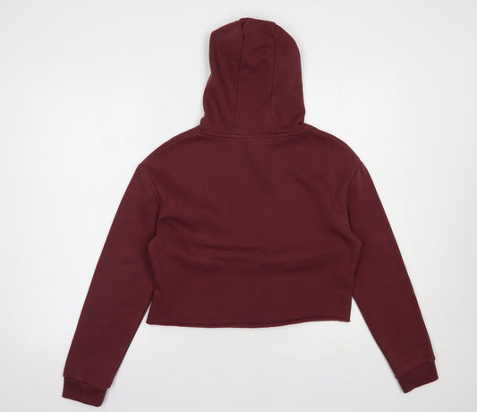 Miss E-vie Girls Red Cotton Pullover Hoodie Size 11-12 Years Pullover - Choose Love