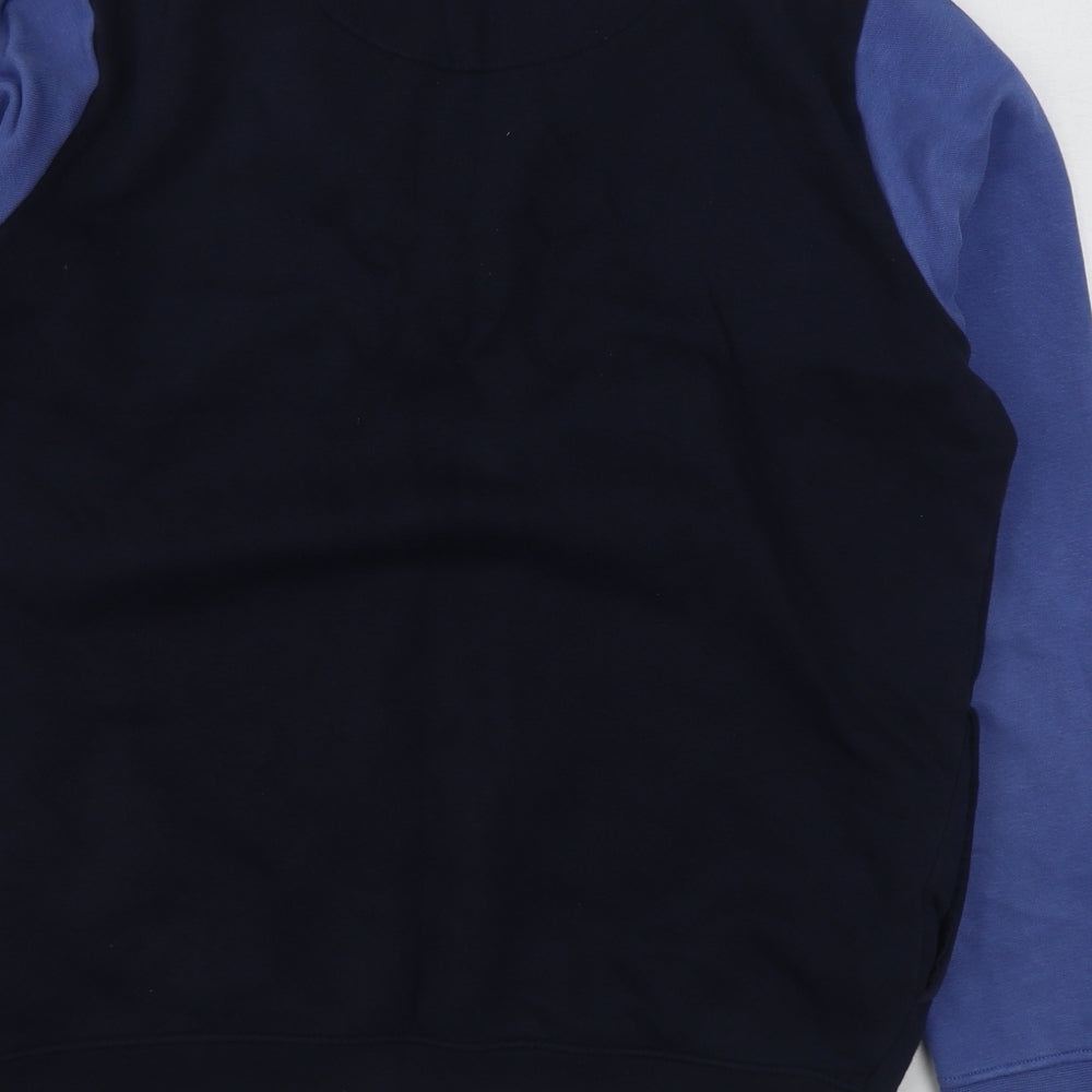 US Polo Assn. Boys Blue Jacket Size 14-15 Years Zip