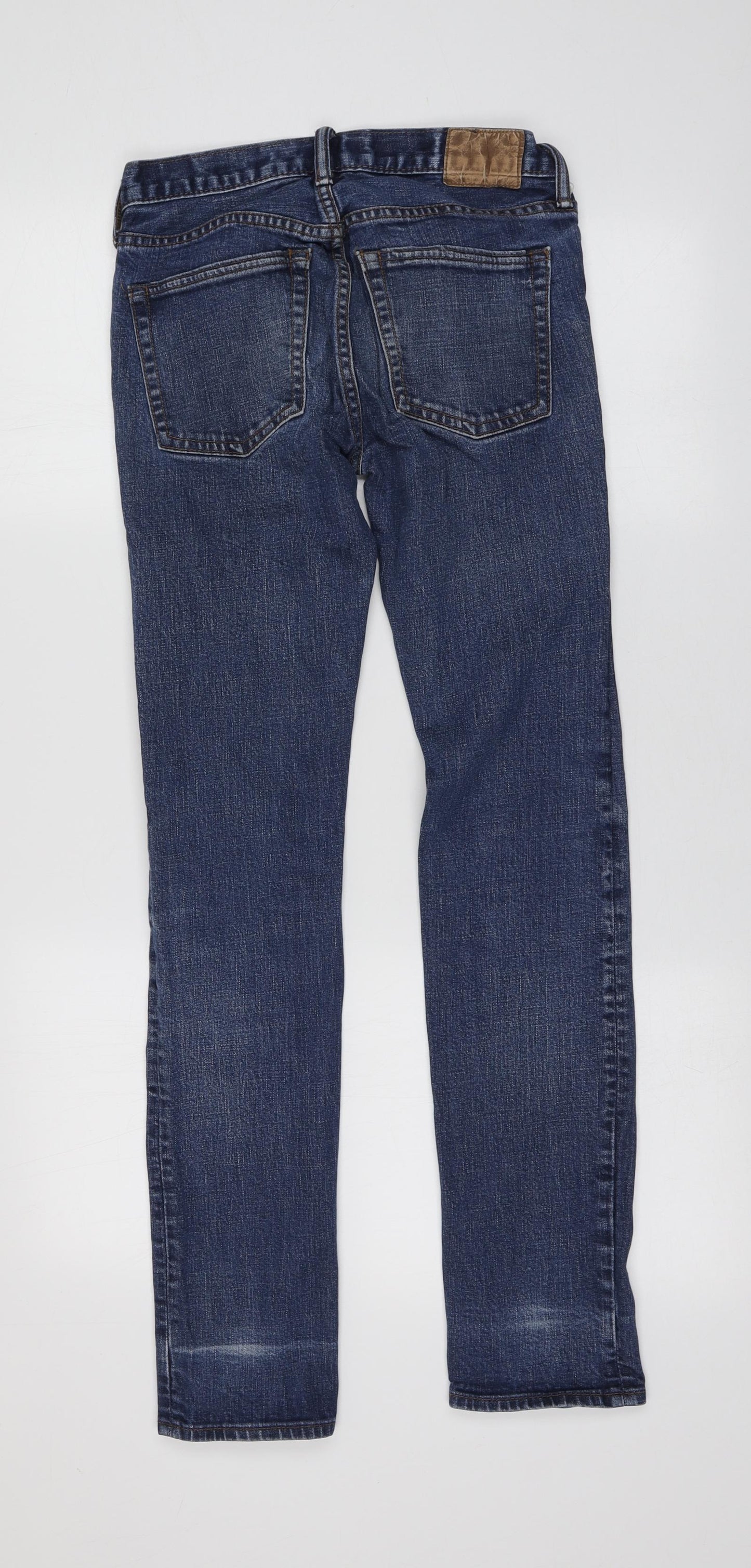 Gap Womens Blue Cotton Skinny Jeans Size 28 L30 in Regular