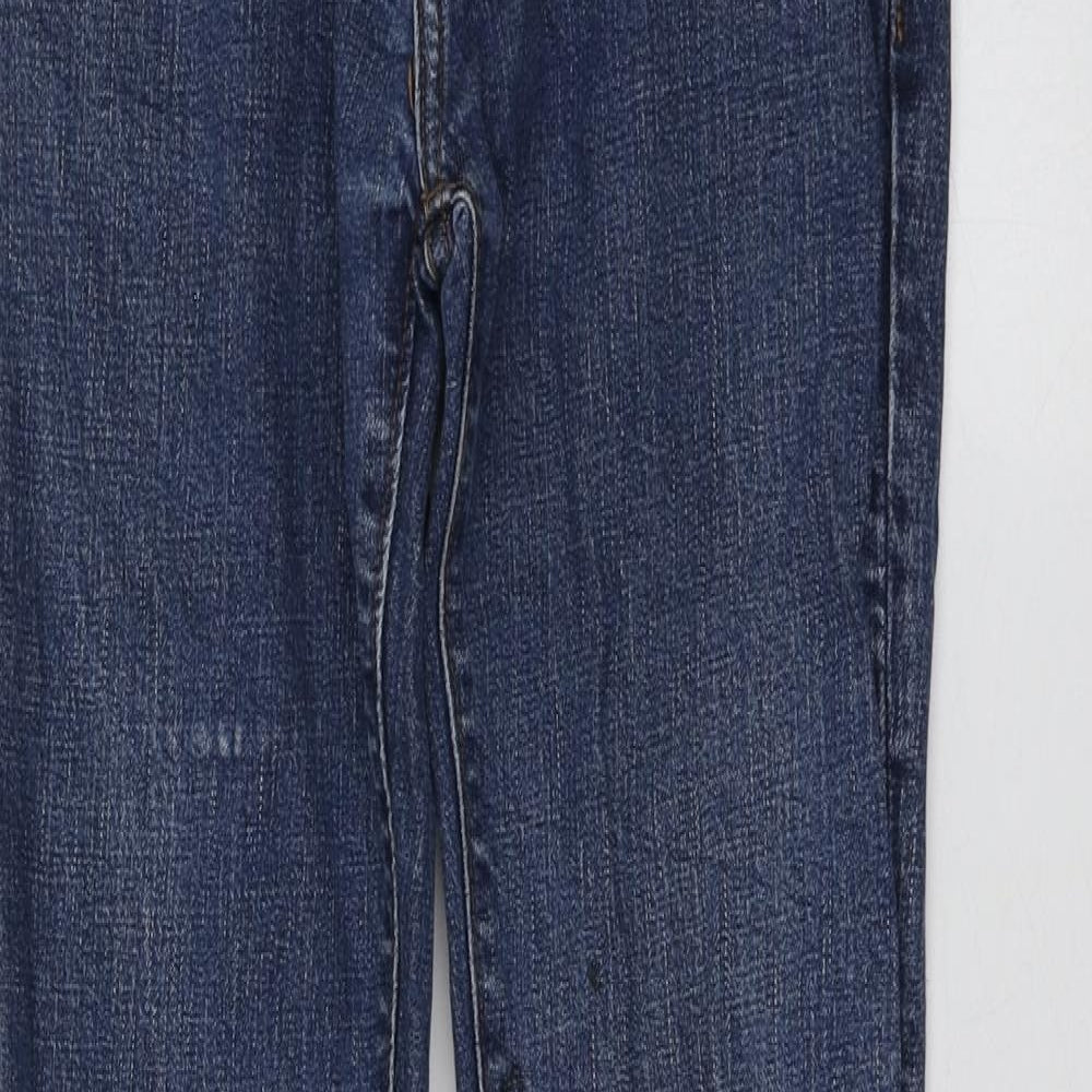 Gap Womens Blue Cotton Skinny Jeans Size 28 L30 in Regular