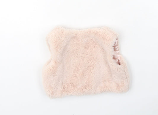 Primark Girls Pink Gilet Jacket Size 6-9 Months