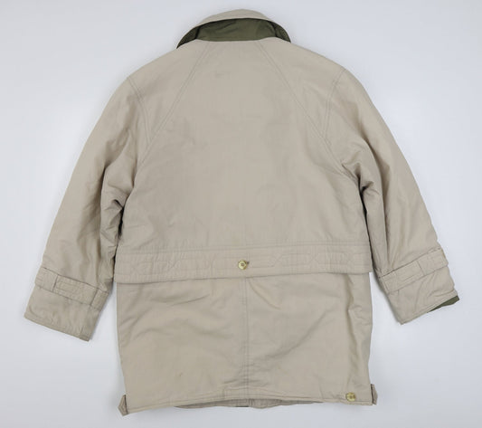 House of Fraser Womens Beige Jacket Size 14 Zip