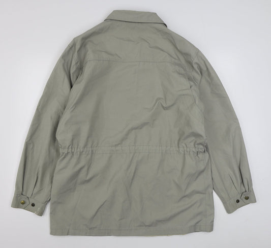 Greenwoods Mens Grey Jacket Size M Zip