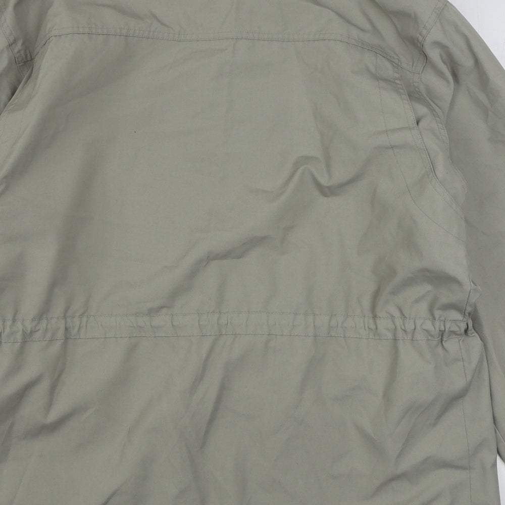 Greenwoods Mens Grey Jacket Size M Zip