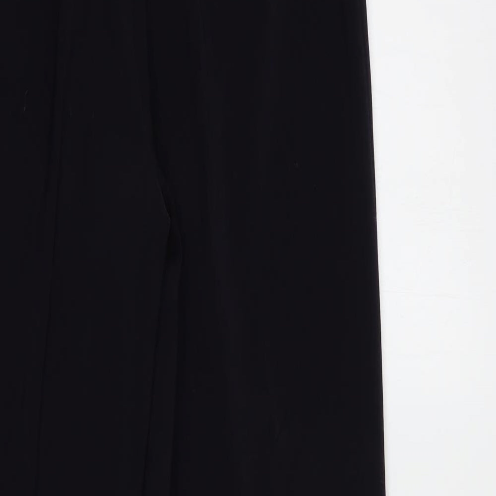 Per Una Womens Blue Polyester Dress Pants Trousers Size 10 L28 in Regular Hook & Loop