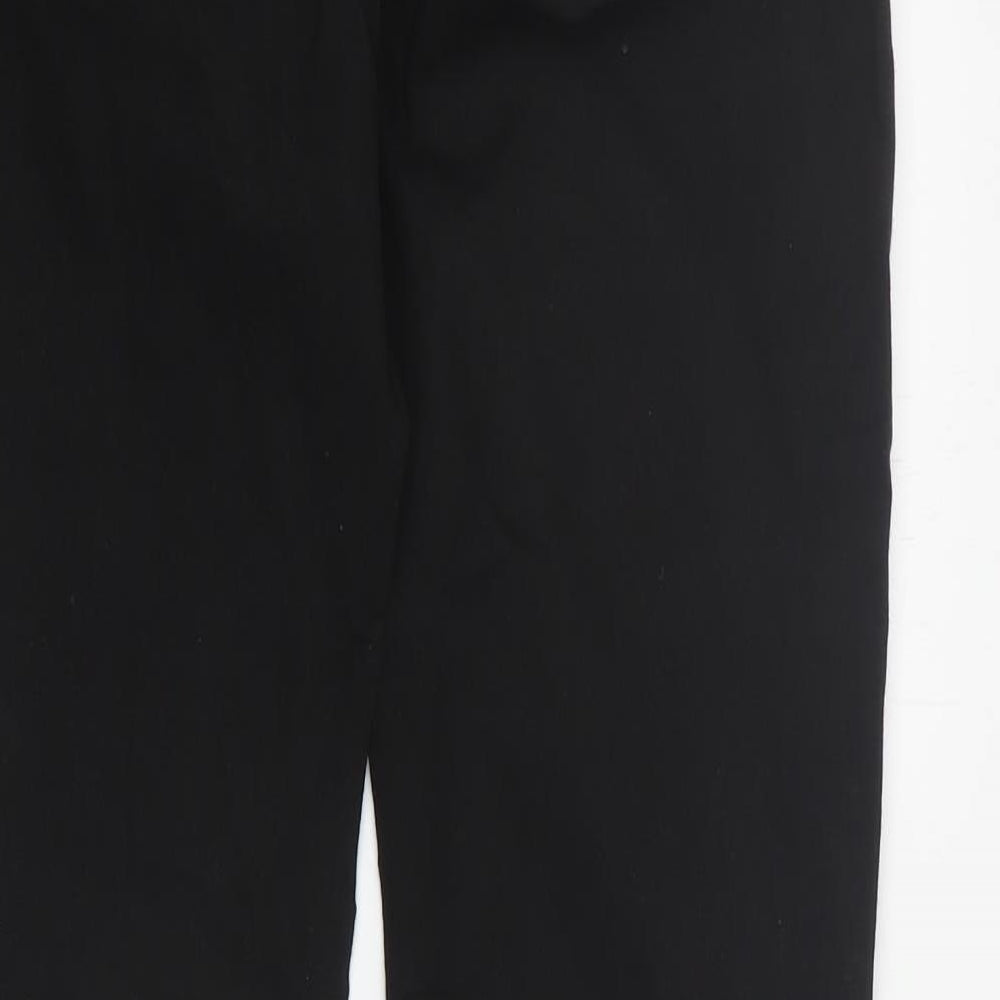 Pull & Bear Womens Black  Cotton Skinny Jeans Size 32 in L28 in Regular Zip