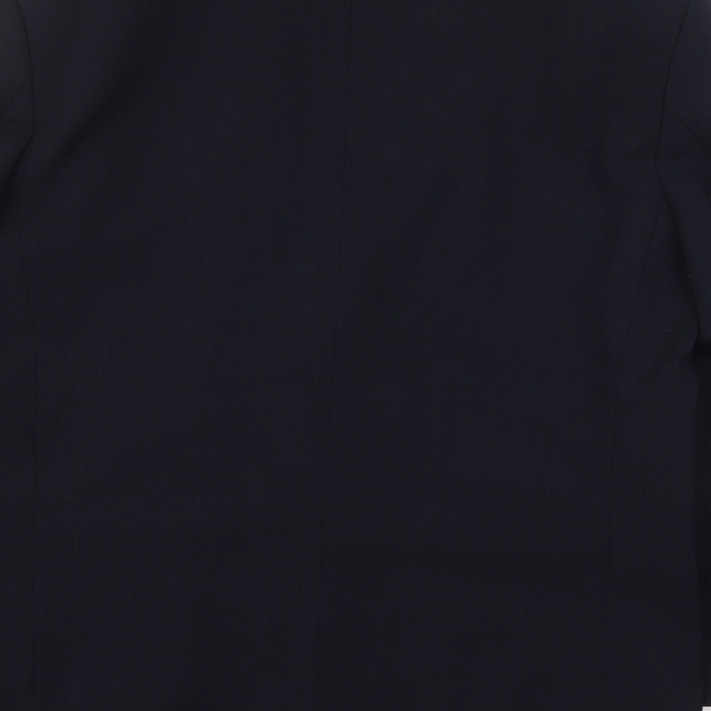 Marks and Spencer Mens Blue Polyester Jacket Suit Jacket