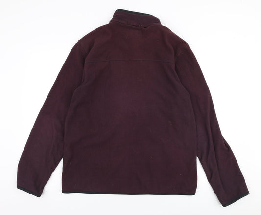 Marks and Spencer Mens Purple Jacket Size M Zip