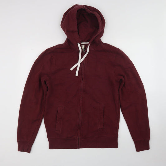 Jack Wills Womens Purple  Cotton Full Zip Hoodie Size XS  Zip - Jack wills