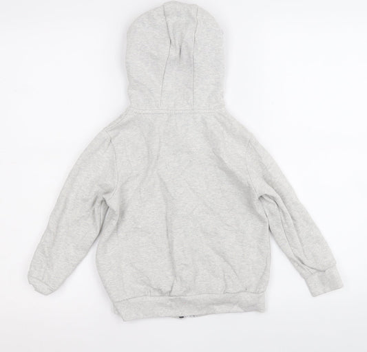 NEXT Boys Grey Jacket Size 6 Years Zip