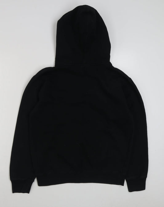 Jake Miller Mens Black Cotton Pullover Hoodie Size XS