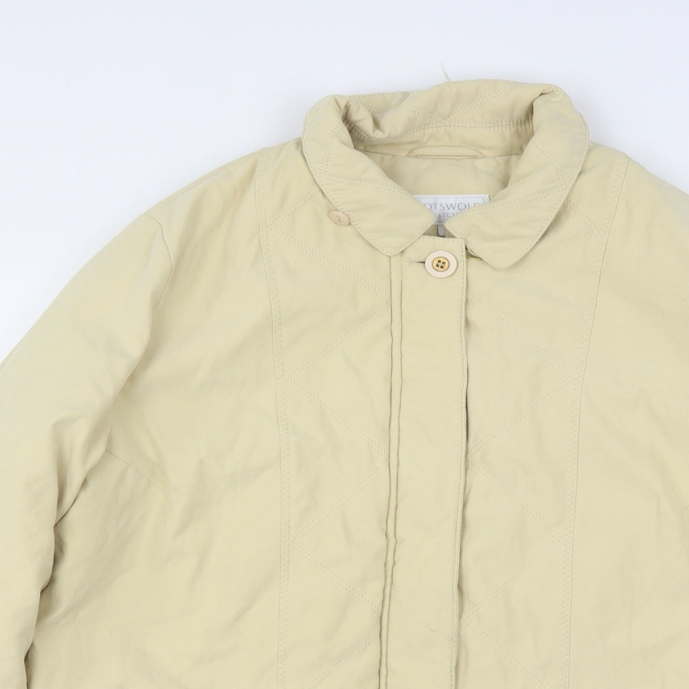 Cotswold Womens Beige Jacket Size 20 Zip