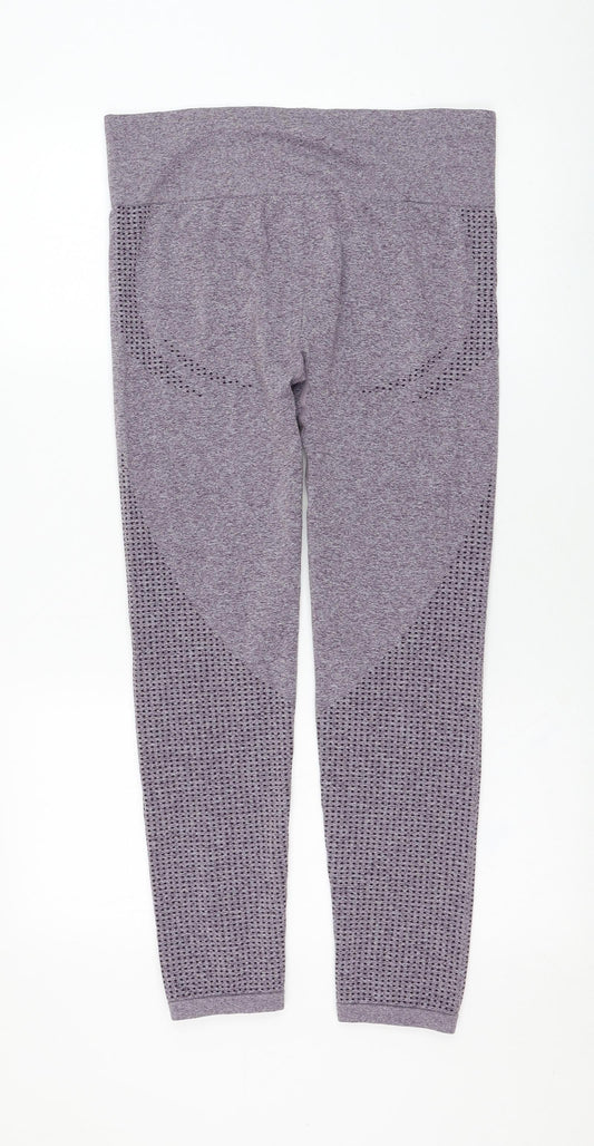 Dunnes Stores Womens Purple Nylon Compression Leggings Size XL L26 in Regular Pullover