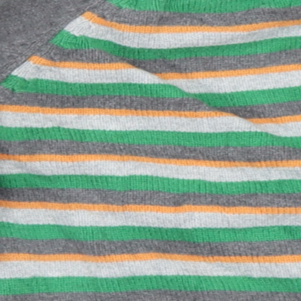 George Grey Striped Cotton Cardigan Jumper
