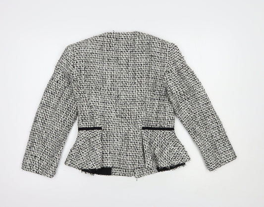 Marks and Spencer Womens Grey Jacket Blazer Size 6 Button