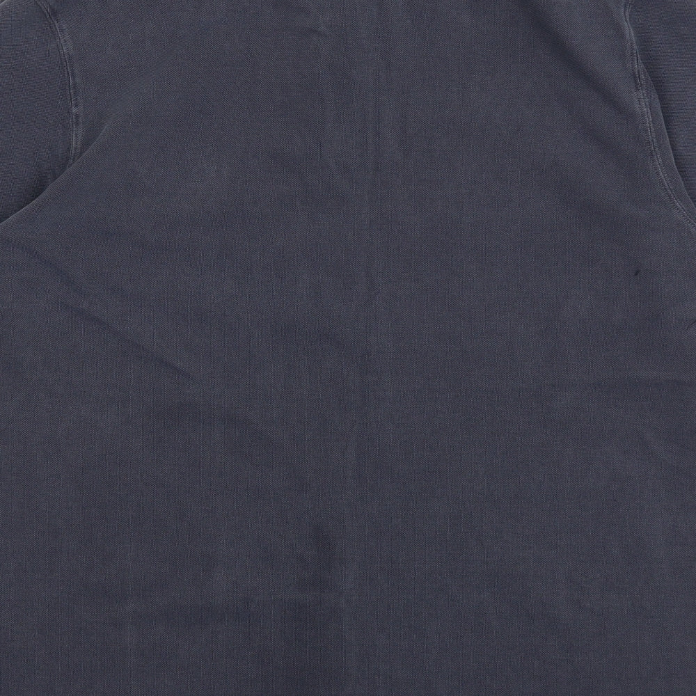 Liverpool FC Mens Grey Cotton Polo Size XL Collared
