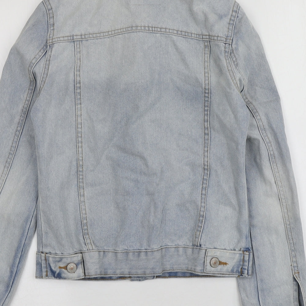 Denim Co Womens Blue Jacket Size 6