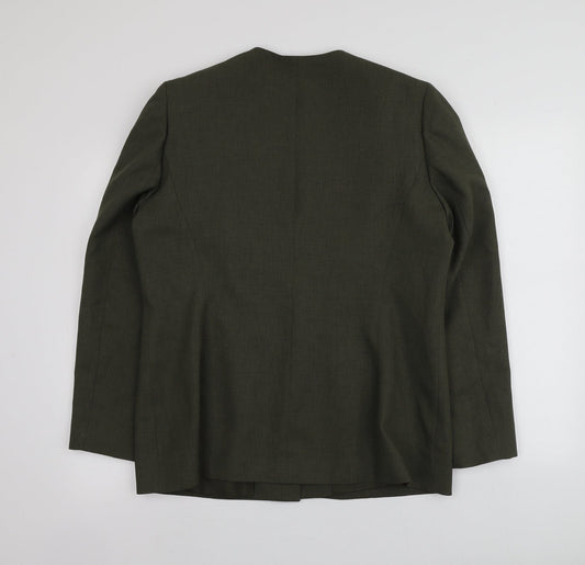Debenhams Womens Green Jacket Size 16