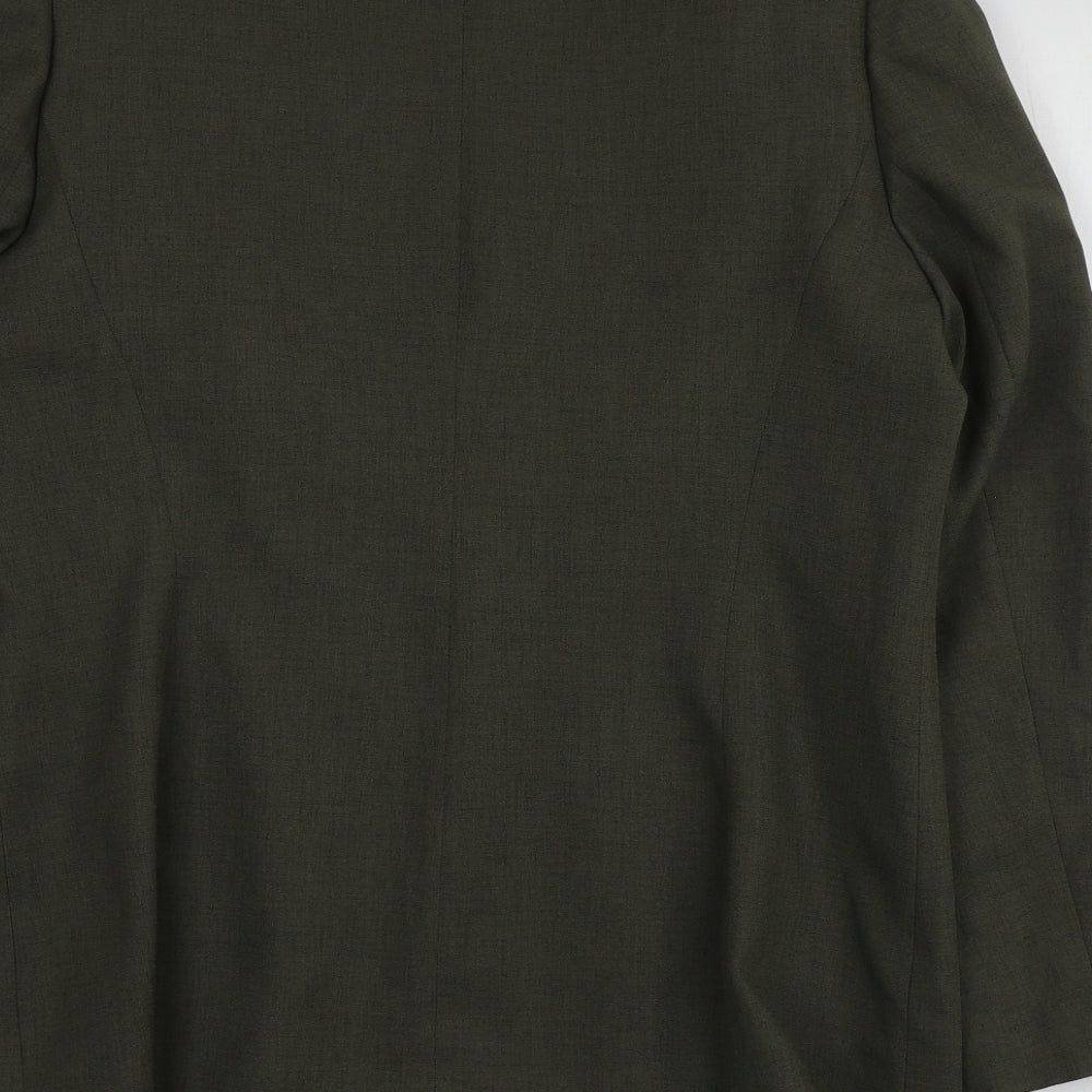 Debenhams Womens Green Jacket Size 16