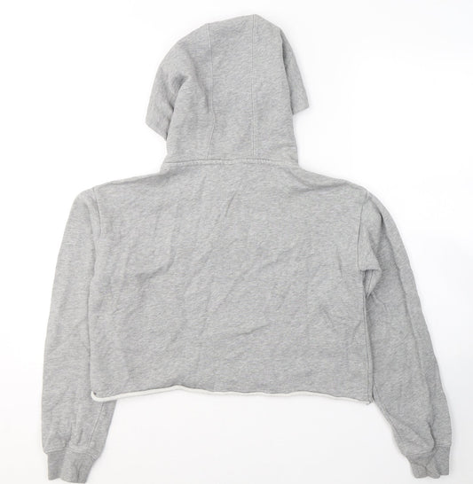 Champions Womens Grey Cotton Pullover Hoodie Size XS Pullover