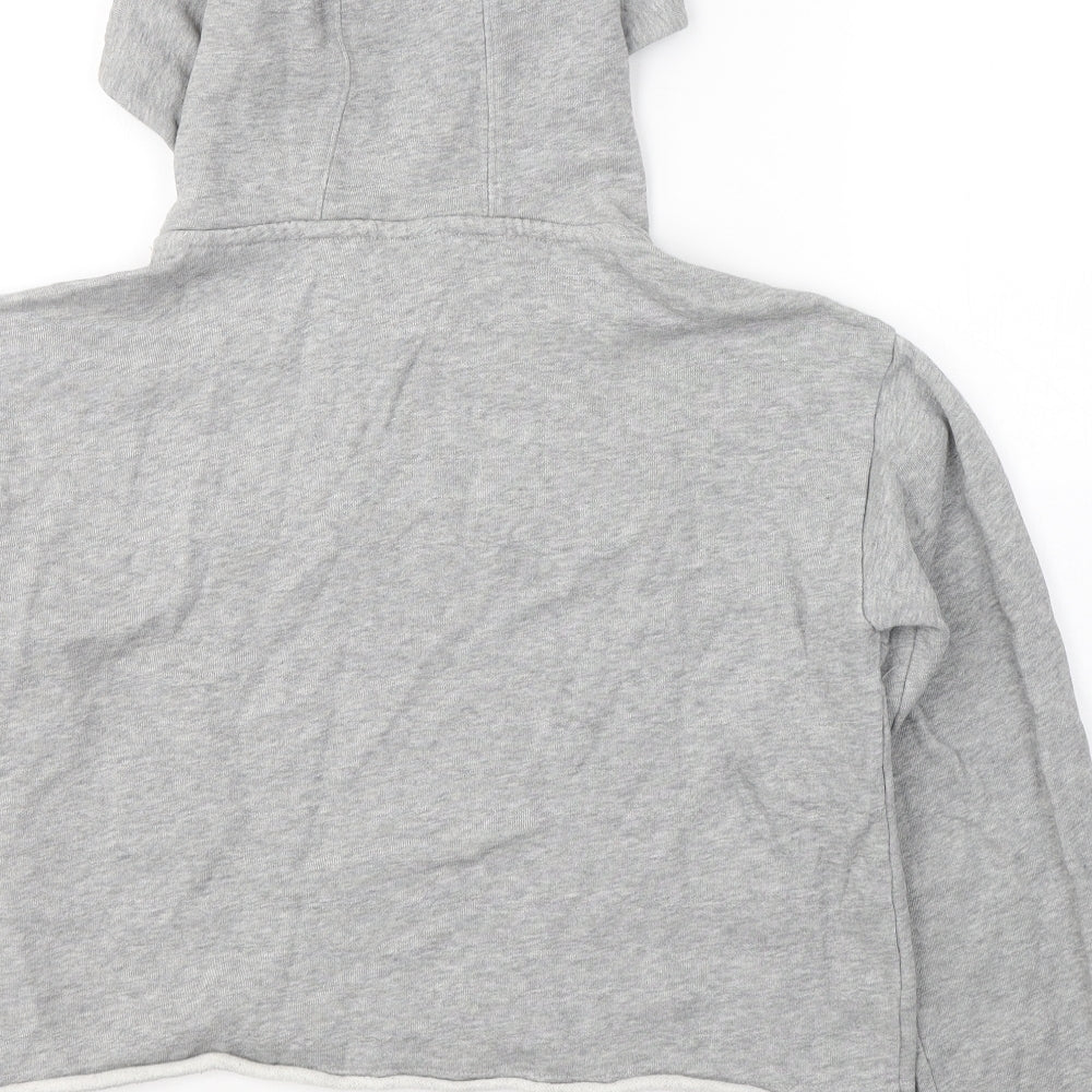 Champions Womens Grey Cotton Pullover Hoodie Size XS Pullover