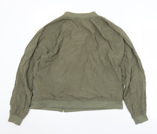 Select Womens Green Jacket Size 18 Zip