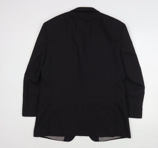 Marks and Spencer Mens Grey Wool Jacket Suit Jacket Size 40