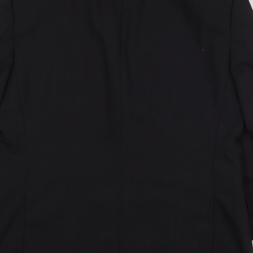 Marks and Spencer Mens Grey Wool Jacket Suit Jacket Size 40