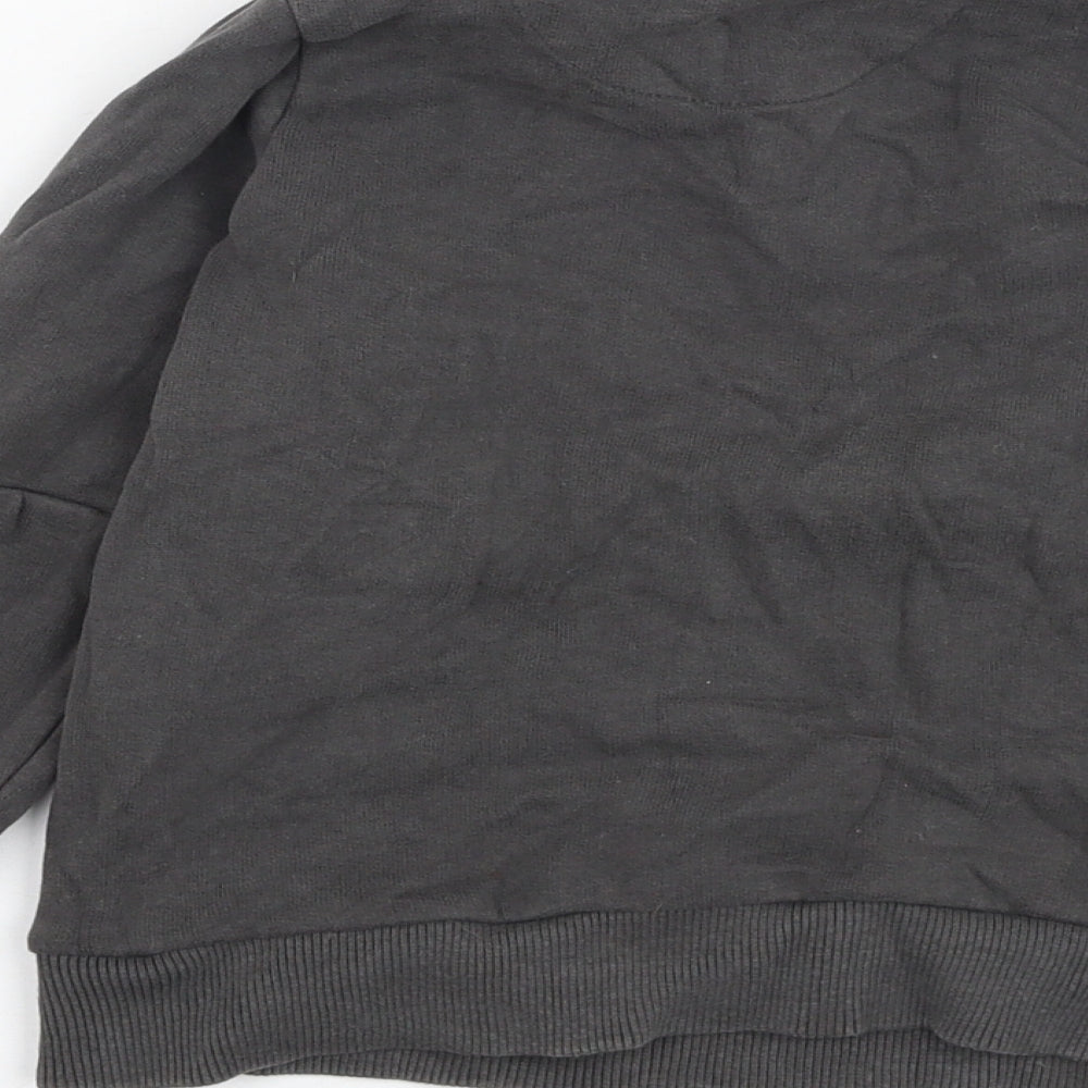 Nutmeg Boys Grey Cotton Pullover Sweatshirt Size 3-4 Years Pullover