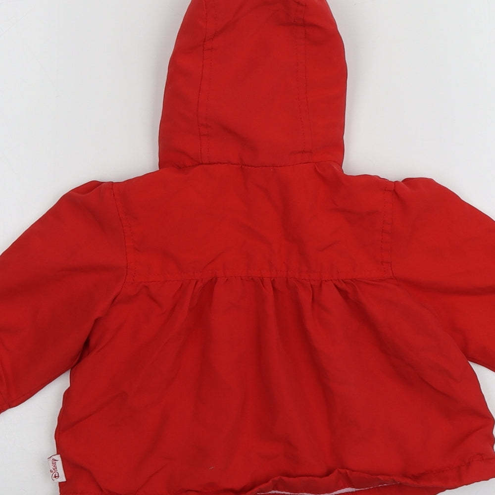 Disney Red Jacket Size 3-6 Months