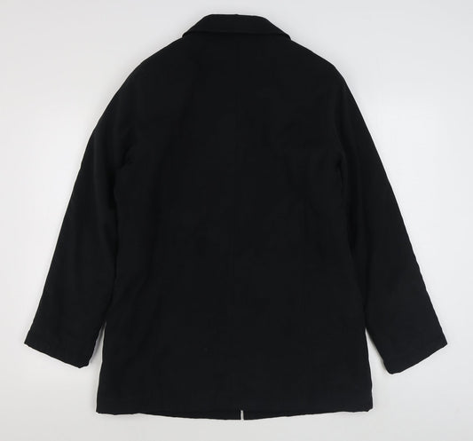 Elegance Womens Black Jacket Size 12 Zip