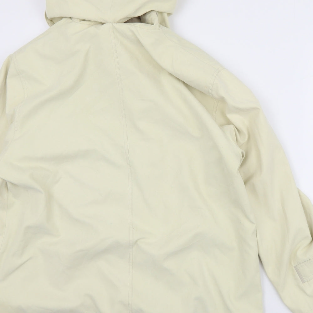 Mountain Pass Womens Ivory Overcoat Coat Size 12 Zip