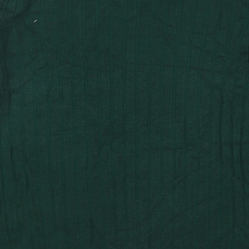 Marks and Spencer Womens Green Viscose Pullover Sweatshirt Size 14