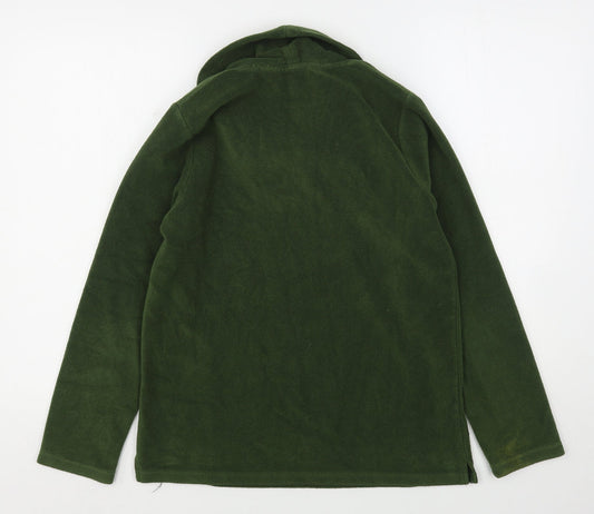 Tigi Womens Green Polyester Pullover Sweatshirt Size 10