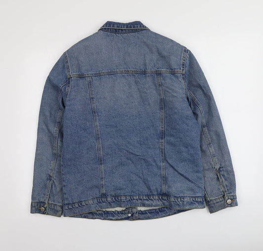New Look Womens Blue Jacket Size 8