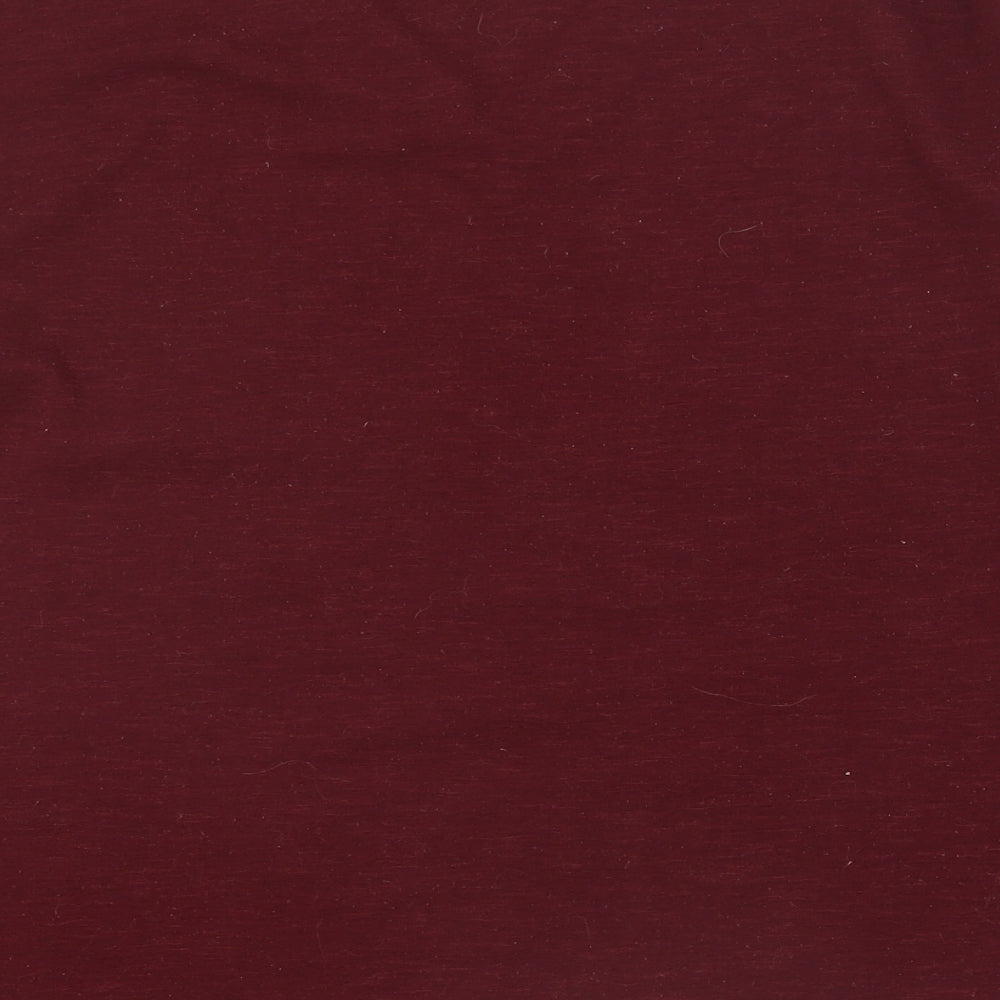 Dunnes Womens Red Polyester Pullover Sweatshirt Size L Pullover