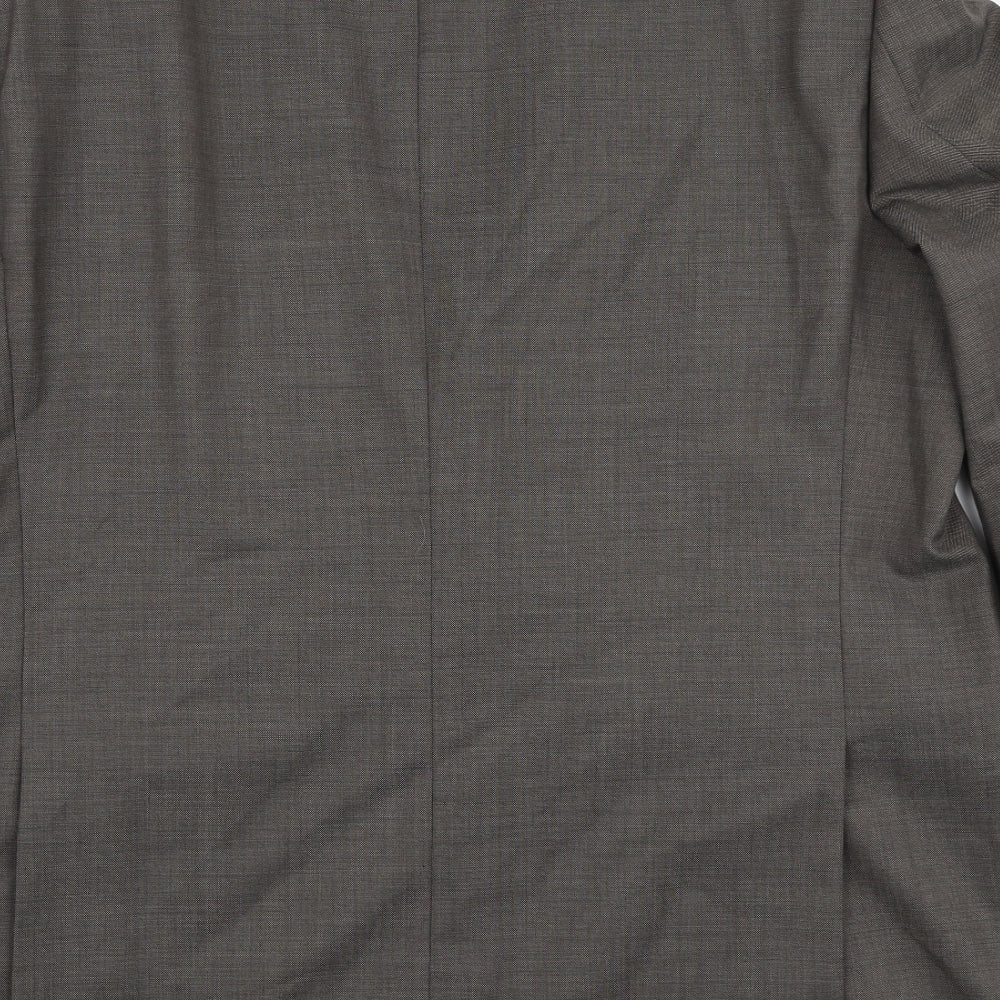 Marks and Spencer Mens Grey Viscose Jacket Suit Jacket Size M