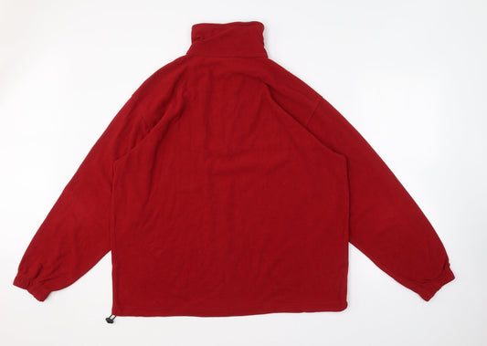 Campagnolo Mens Red Polyester Pullover Sweatshirt Size 2XL