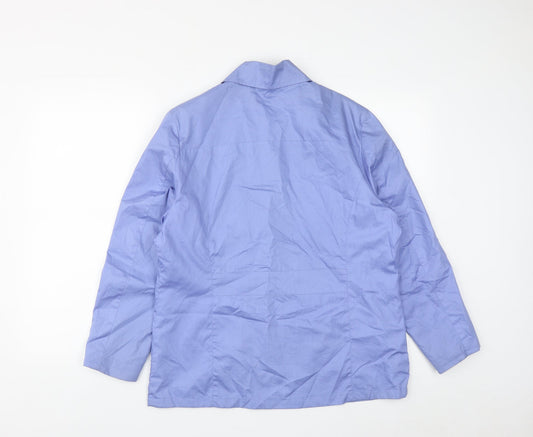 Castle of Ireland Womens Blue Jacket Size 14 Button
