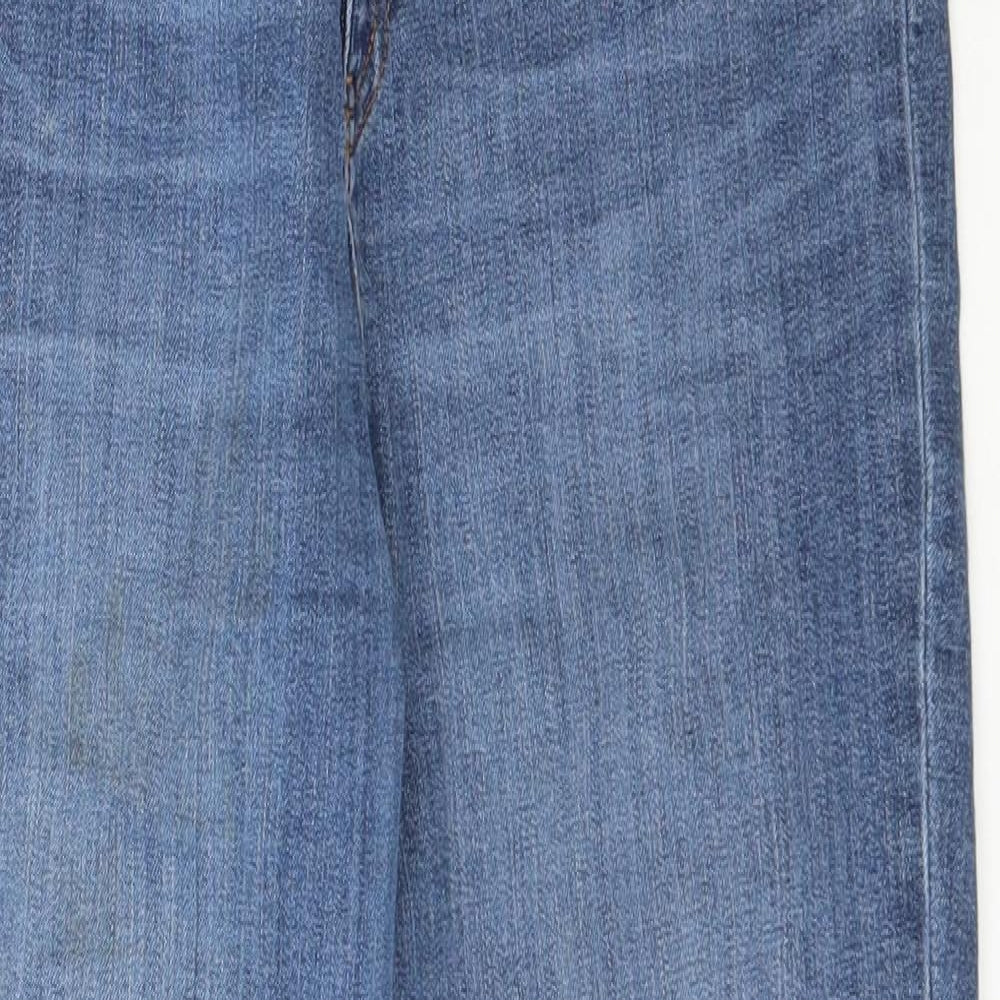 Gap Womens Blue Cotton Skinny Jeans Size 30 L30 in Regular Zip