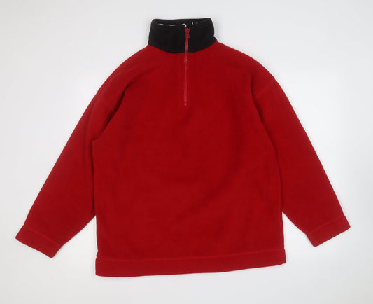 rep sport Mens Red Jacket Size S Zip
