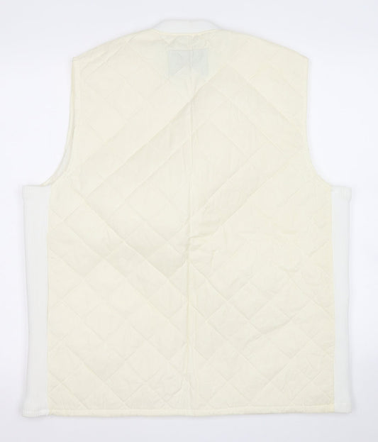 emsmore Womens Yellow Gilet Coat Size M