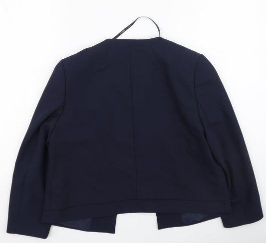 Dorothy Perkins Womens Blue Jacket Size 14