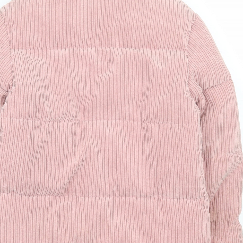 mata;an Girls Pink Jacket Size 13 Years Zip