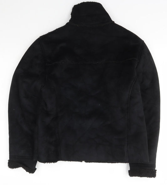 R.W.C Womens Black Jacket Size S Zip