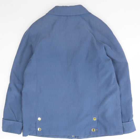 Dannimac Womens Blue Jacket Size S Zip