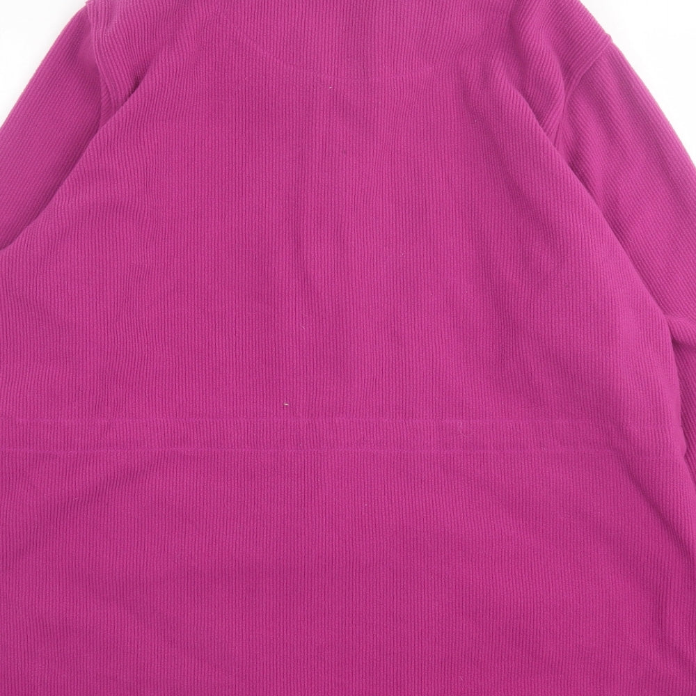 BM Womens Purple Jacket Size M Zip